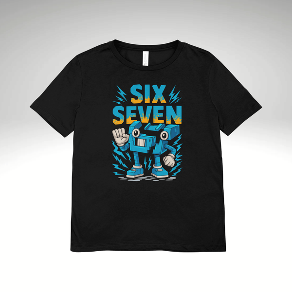 Дитяча футболка SIX SEVEN, ROBLOX, розмір 3XS, чорна 26070679 фото