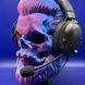 Підставка для навушників Beard Skull [Red & Blue] 03642033 фото 2