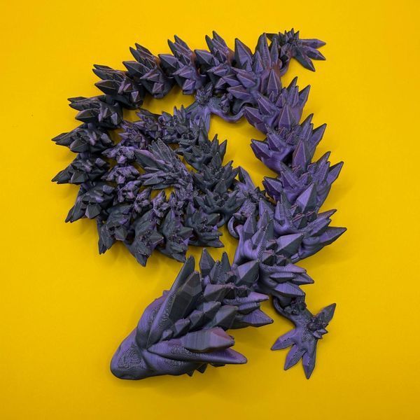 Іграшка "Кришталевий дракон", Black Purple 41869389 фото
