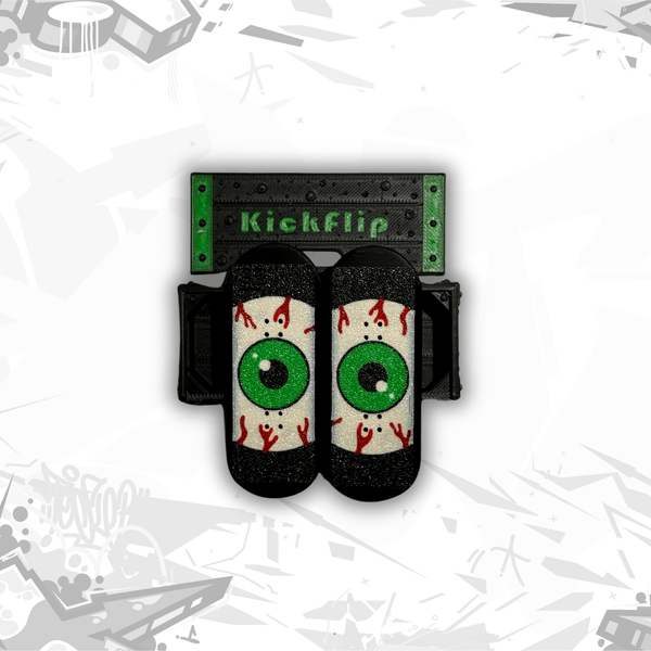 Kickflip Магнітний Скейтборд &laquo;Око&raquo; &mdash; фіджет-іграшка для трюків 46558421 фото