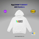 Худі оверсайз з принтом DON'T SHOOT, ARC Raiders, тепле, фліс, розмір XL, біла 08358115 фото 1