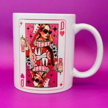Керамічна чашка &laquo;Poker Queen&raquo; 22408570 фото