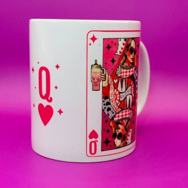Керамічна чашка &laquo;Poker Queen&raquo; 22408570 фото