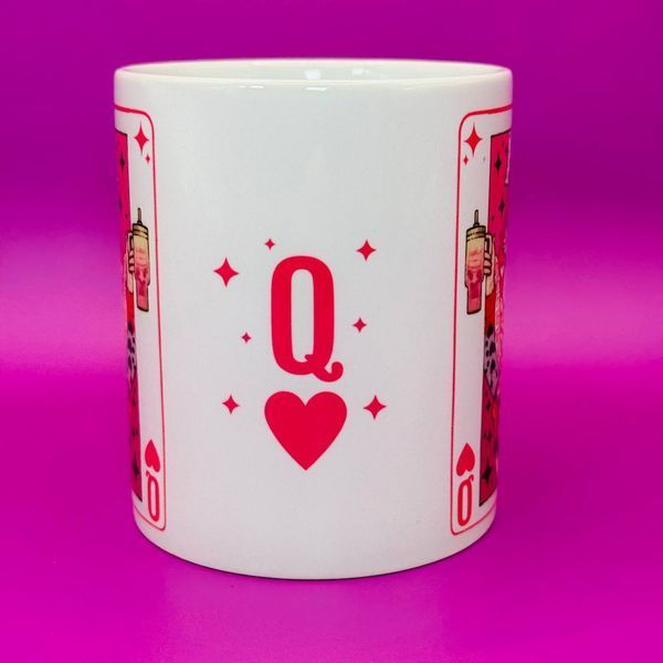 Керамічна чашка &laquo;Poker Queen&raquo; 22408570 фото