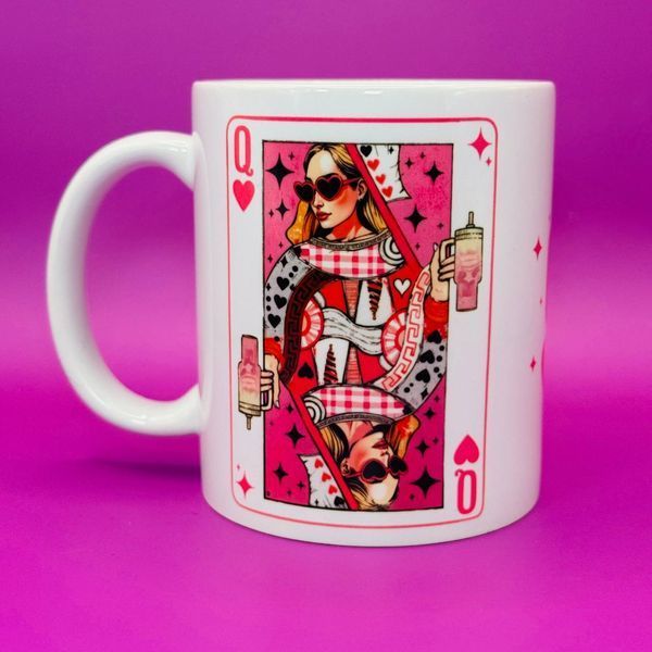 Керамічна чашка &laquo;Poker Queen&raquo; 22408570 фото